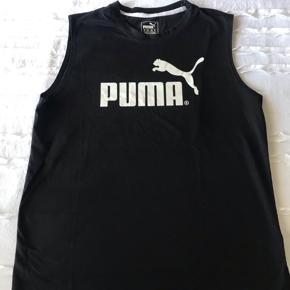 Puma muscle short sleeve shirt boys